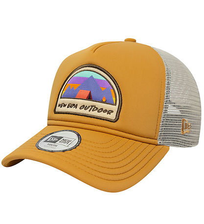 New Era Kasket - Patch Trucker - Med Beige
