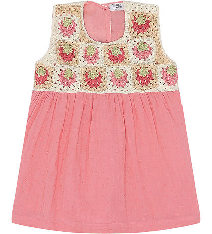 Hust and Claire Kjole - Kria - Strawberry Crochet - Blushing