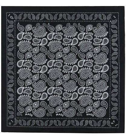 Mads Nørgaard Tørklæde - 55x55 cm - Sort