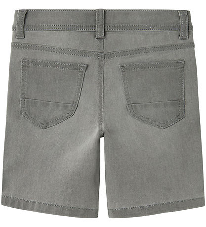 Name It Shorts - NkmSilas - Lysegrå Denim