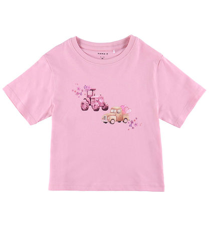 Name It T-shirt - NmfHelga - Cameo Pink