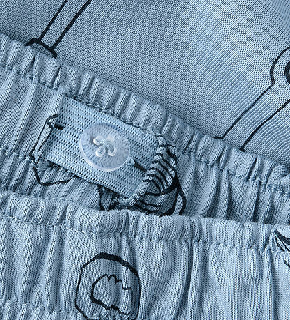Name It Shorts - NmmHuxi - Faded Denim m. Print