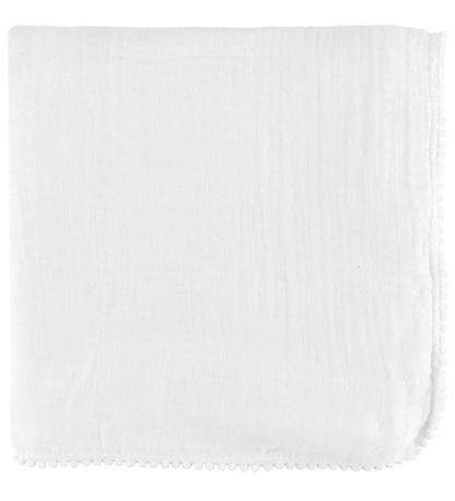 Jack o Juno Babysvøb - 120x120 cm - 2-pak - Pom Pom - Pearl/Gira