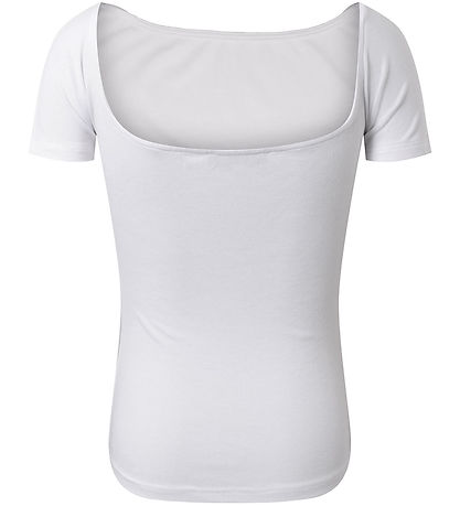 Hound T-shirt - Backless - Hvid
