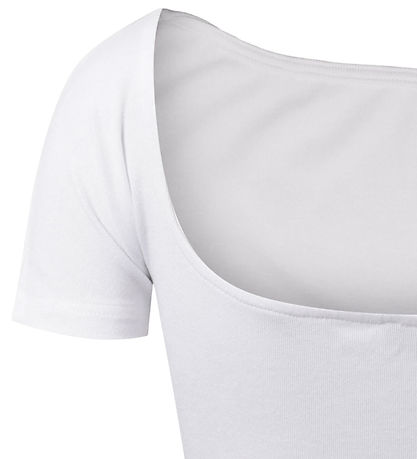 Hound T-shirt - Backless - Hvid