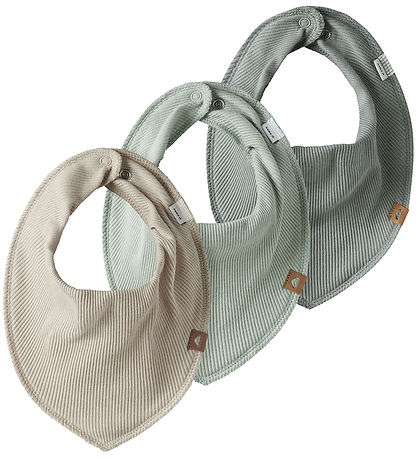 Name It Savlesmæk - Rib - NbmYasimjush - 3-pack - Peyote/Aqua Gr