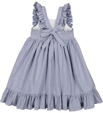 MarMar Kjole - Danita Frill - Navy Stripe