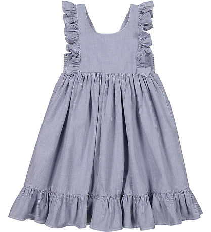 MarMar Kjole - Danita Frill - Navy Stripe