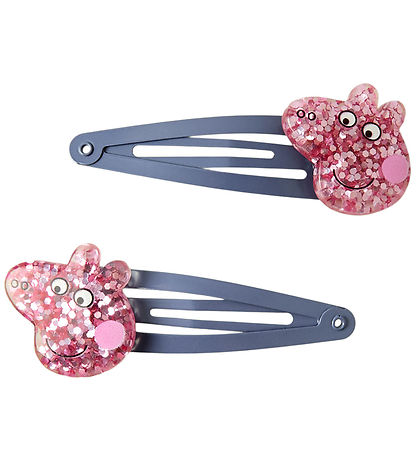 Name It Hårspænder - 2-pak - NmfAmari - Gurli Gris - Cameo Pink