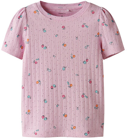 Name It Shortssæt - NmfHamanda - Cykelshorts/T-shirt - Sweet Dre