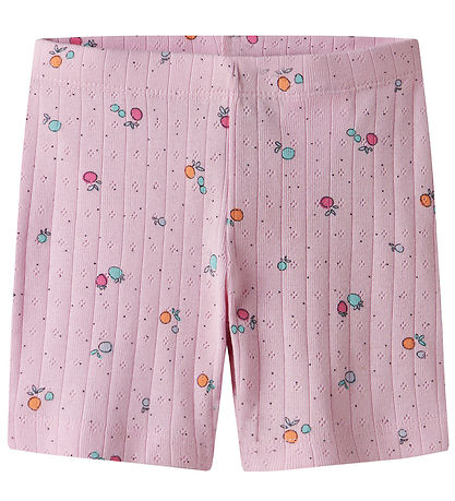 Name It Shortssæt - NmfHamanda - Cykelshorts/T-shirt - Sweet Dre