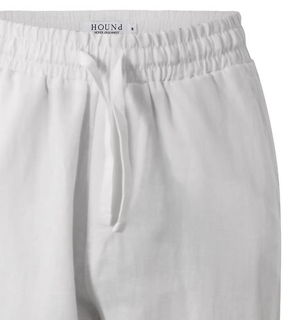 Hound Bukser - Hørblanding - White
