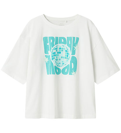 Name It T-shirt - 2-Pak - NkfVeen - Cameo Pink/Bright White