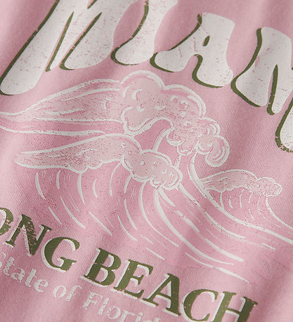 Name It T-shirt - 2-Pak - NkfVeen - Cameo Pink/Bright White