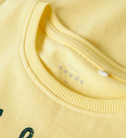 Name It T-shirt - NkmVictor - Lemon Meringue/Wave Surf
