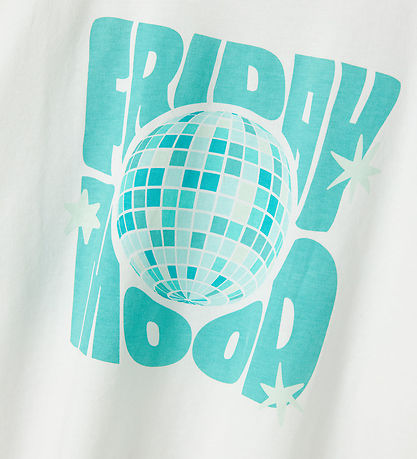 Name It T-shirt - NkfVeen - Bright White/Disco