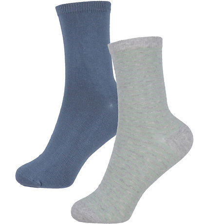 Name It Strømper - 5-Pak - NkmVaks - Light Grey Melange/Beach