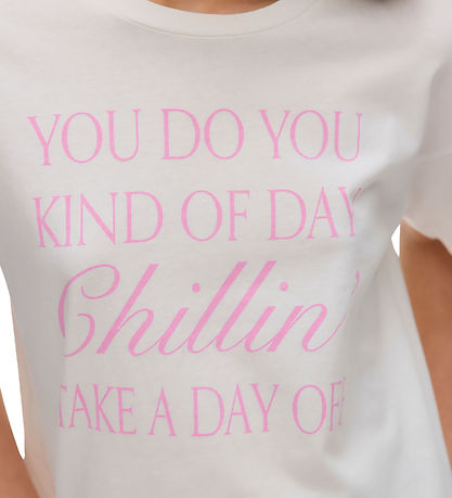 Vero Moda Girl T-shirt - VmKatrine - Snow White/Chillin