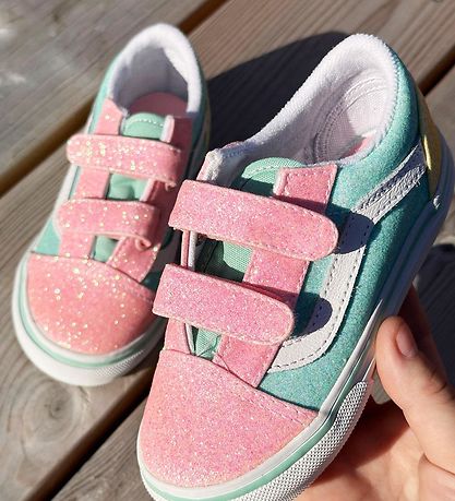 Vans Sko - Old Skool V - Pastel Multi - Glitter