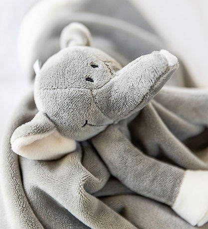 Teddykompaniet Nusseklud - Elefant - Grå