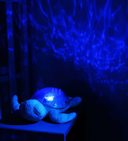 Cloud-B Natlampe m. Lyd - Tranquil Turtle - Aqua - Turkis