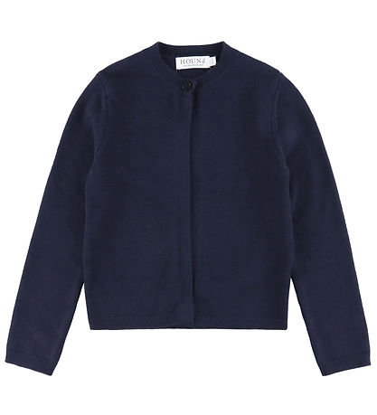 Hound Cardigan - Strik - One Button - Navy