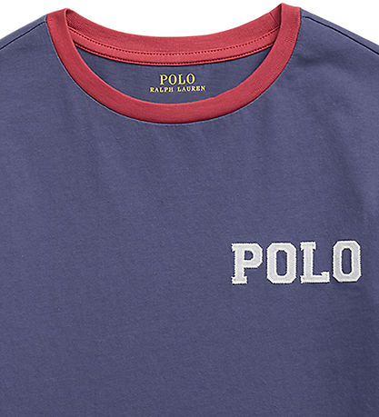 Polo Ralph Lauren T-shirt - Blå m. Logo