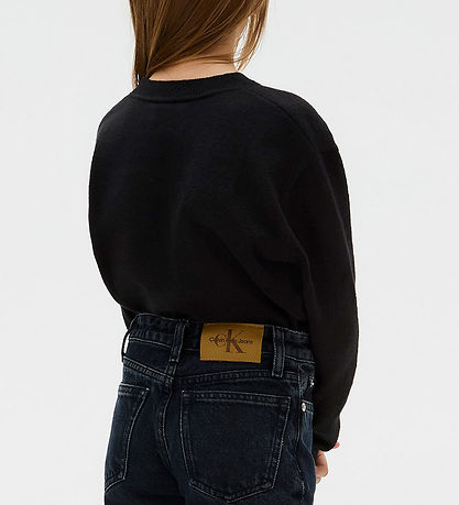 Calvin Klein Bluse - Monologo - Sort