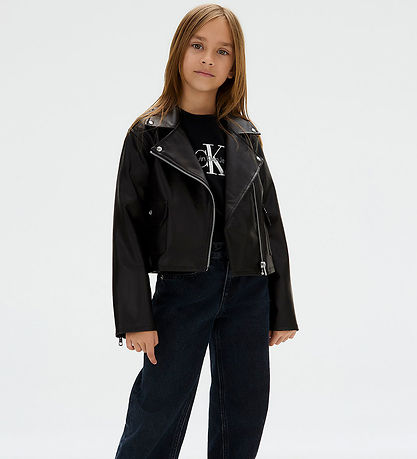 Calvin Klein Bluse - Monologo - Sort