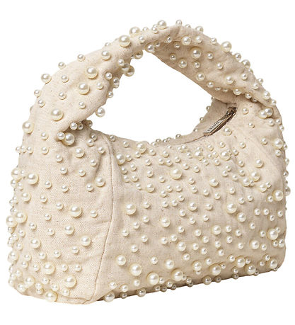 DAY ET Taske - Pearl Linen Baguette - Whitecap Gray