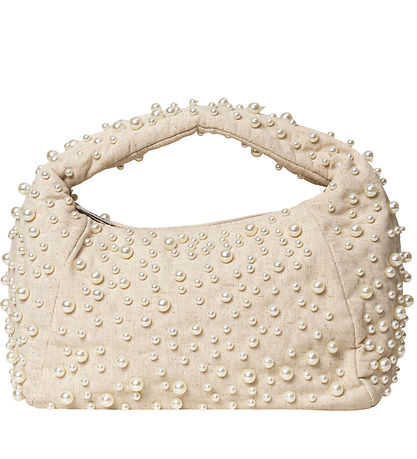 DAY ET Taske - Pearl Linen Baguette - Whitecap Gray