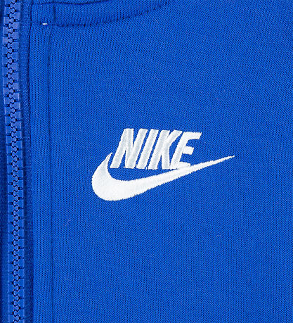 Nike Sweatsæt - Cardigan/Sweatpants - Game Royal