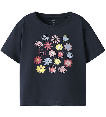 Name It T-shirt - NmfVeen - 2-Pak - Navy Blazer/Bright White