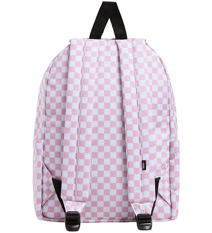 Vans Rygsæk - Old Skool Grom Check - Coral Blush