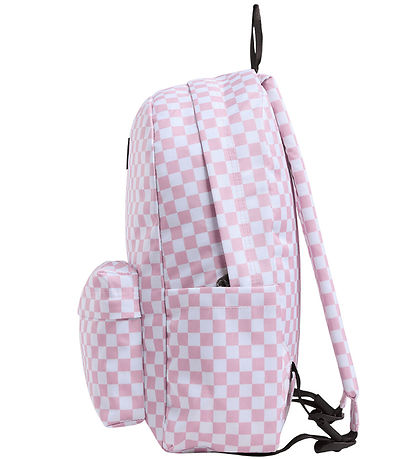 Vans Rygsæk - Old Skool Grom Check - Coral Blush
