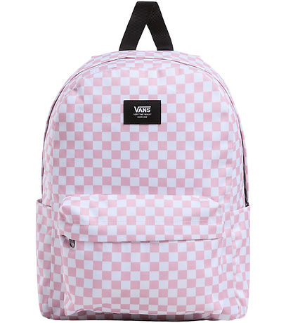 Vans Rygsæk - Old Skool Grom Check - Coral Blush