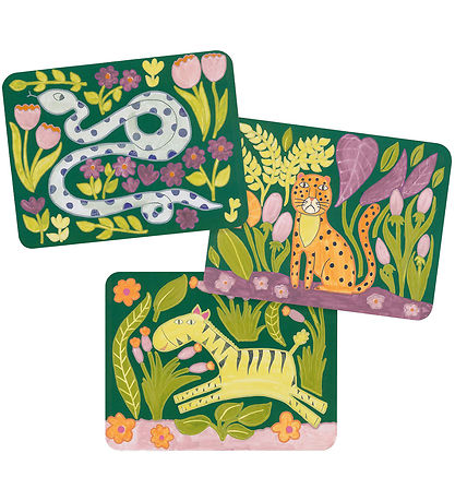 Djeco Farvesæt - Palette Painting - Wild Ones