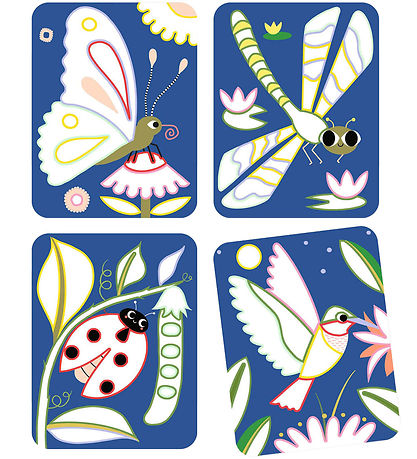 Djeco Farvesæt - Palette Painting - Creepy Crawlies