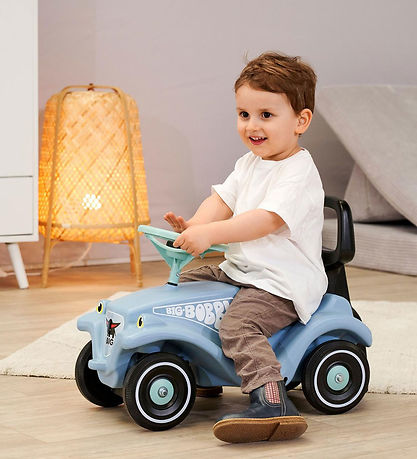 BIG Bobby Car - Bundle + Walker - Blå