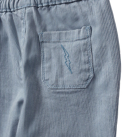 Sofie Schnoor Bukser - Lamour - Blue Denim Stribe