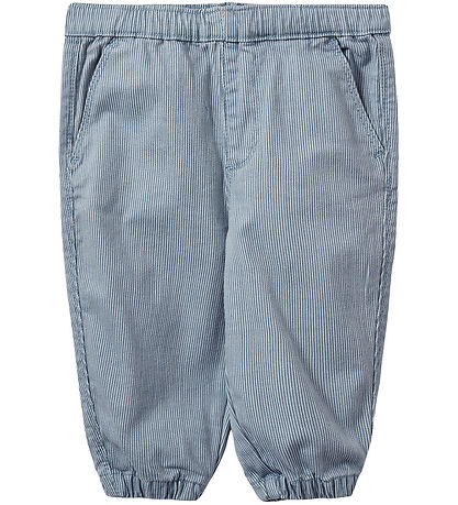 Sofie Schnoor Bukser - Lamour - Blue Denim Stribe