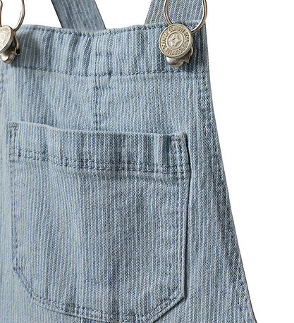 Sofie Schnoor Smækbukser - Derek - Blue Denim Stripe