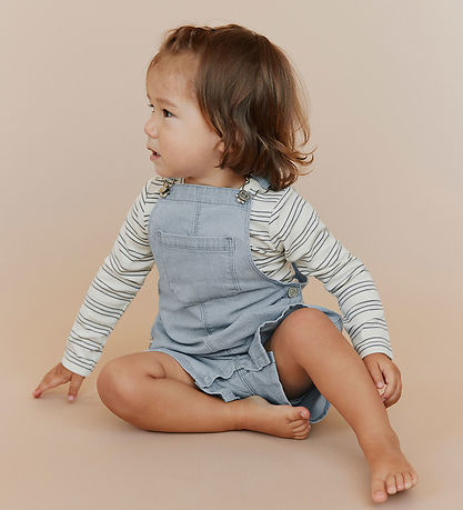 Sofie Schnoor Smækbukser - Derek - Blue Denim Stripe