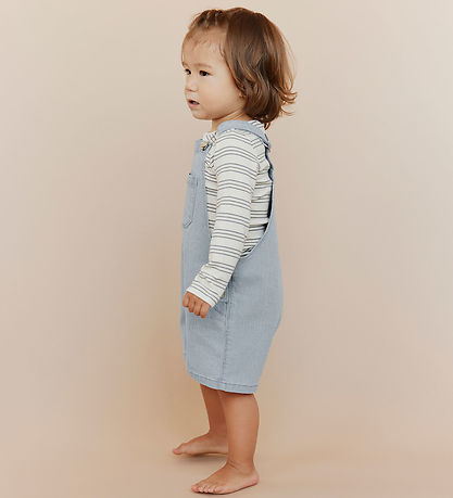 Sofie Schnoor Smækbukser - Derek - Blue Denim Stripe
