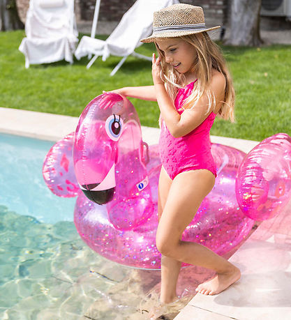 Swim Essentials Badedyr - 150 cm - Neon Flamingo