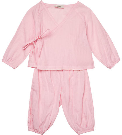 Lalaby Sæt - Bluse/Bukser - Willow - Bubblegum