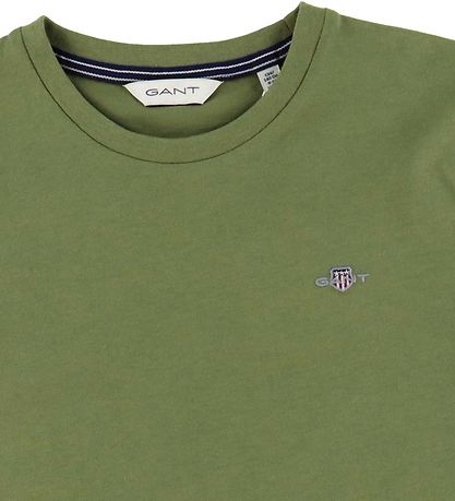 GANT T-shirt - Shield - Washed Olive