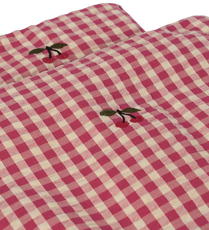Konges Sløjd Dukkesengetøj - Bubblegum Check