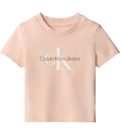 Calvin Klein T-Shirt - Monogram - Spanish Villa Pink