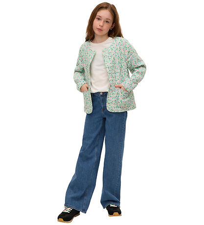 Vero Moda Girl Cardigan - VmIris - Cloud Dancer/Ditsy
